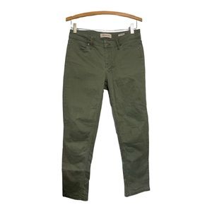 Calvin Klein Jeans ankle skinny- olive green